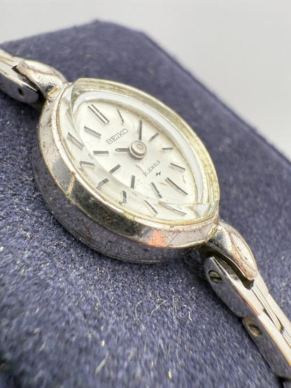 Seiko Analog Mechanical (Manual) Women Vintage Manual Winding Watch Women'S For Parts