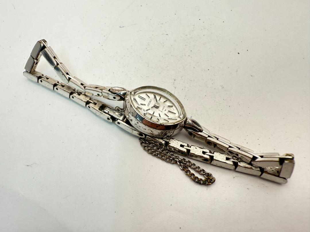 Seiko Analog Mechanical (Manual) Women Vintage Manual Winding Watch Women'S For Parts