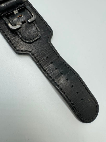 Guess Analog Quartz Men Watch Leather Strap