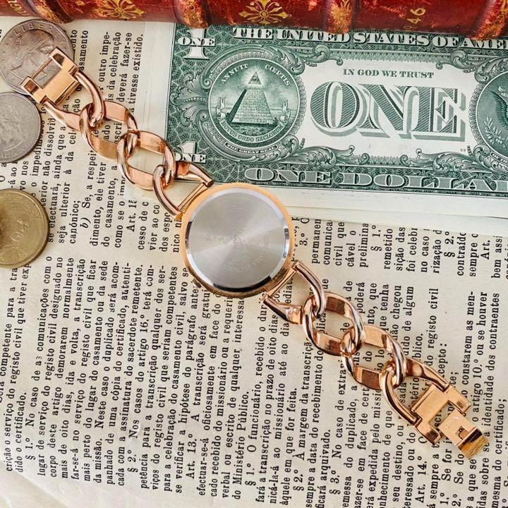 Gruen Analog Quartz Women 高級時計グリュエン Embassy By デイト Watch