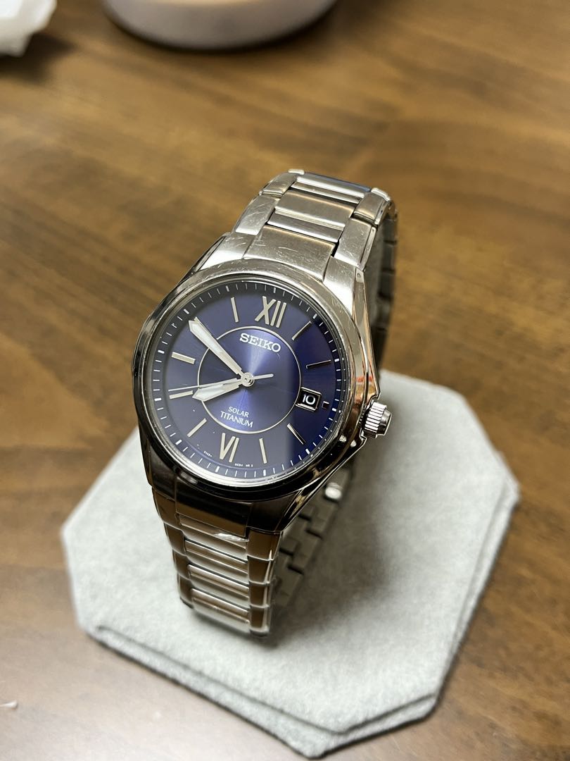 Seiko Analog Solar Women Titanium Women's Watch