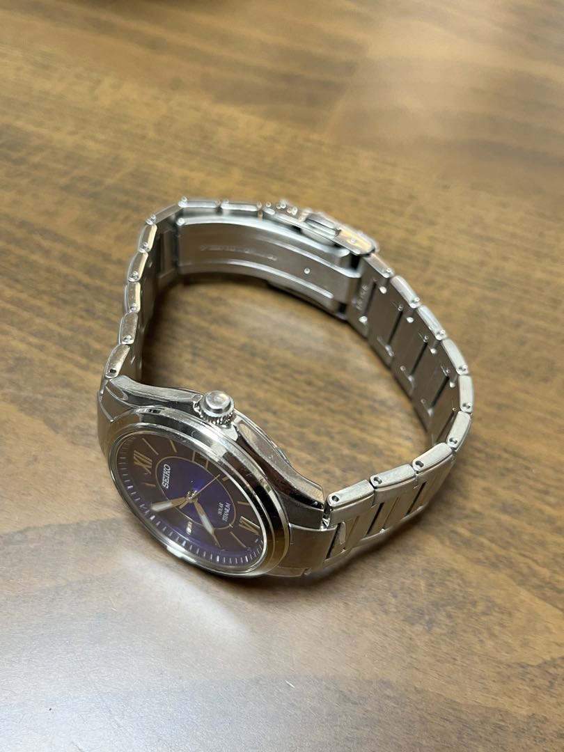 Seiko Analog Solar Women Titanium Women's Watch
