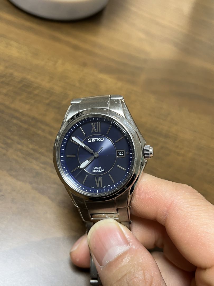 Seiko Analog Solar Women Titanium Women's Watch