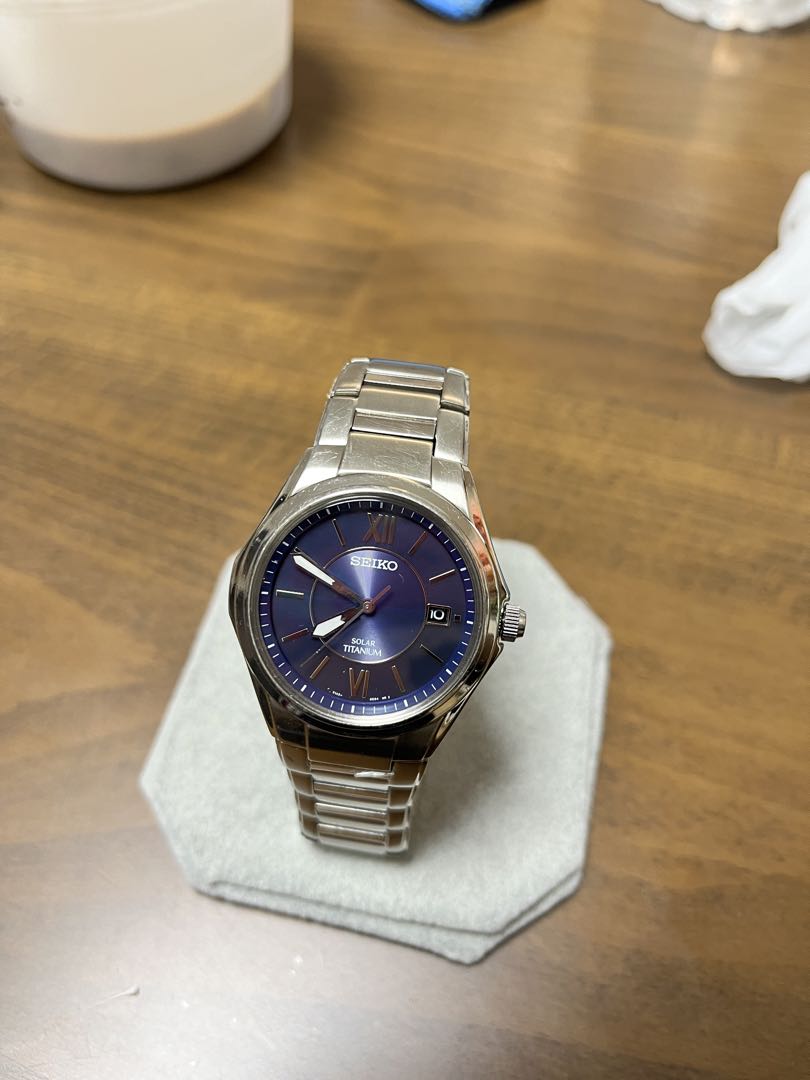 Seiko Analog Solar Women Titanium Women's Watch