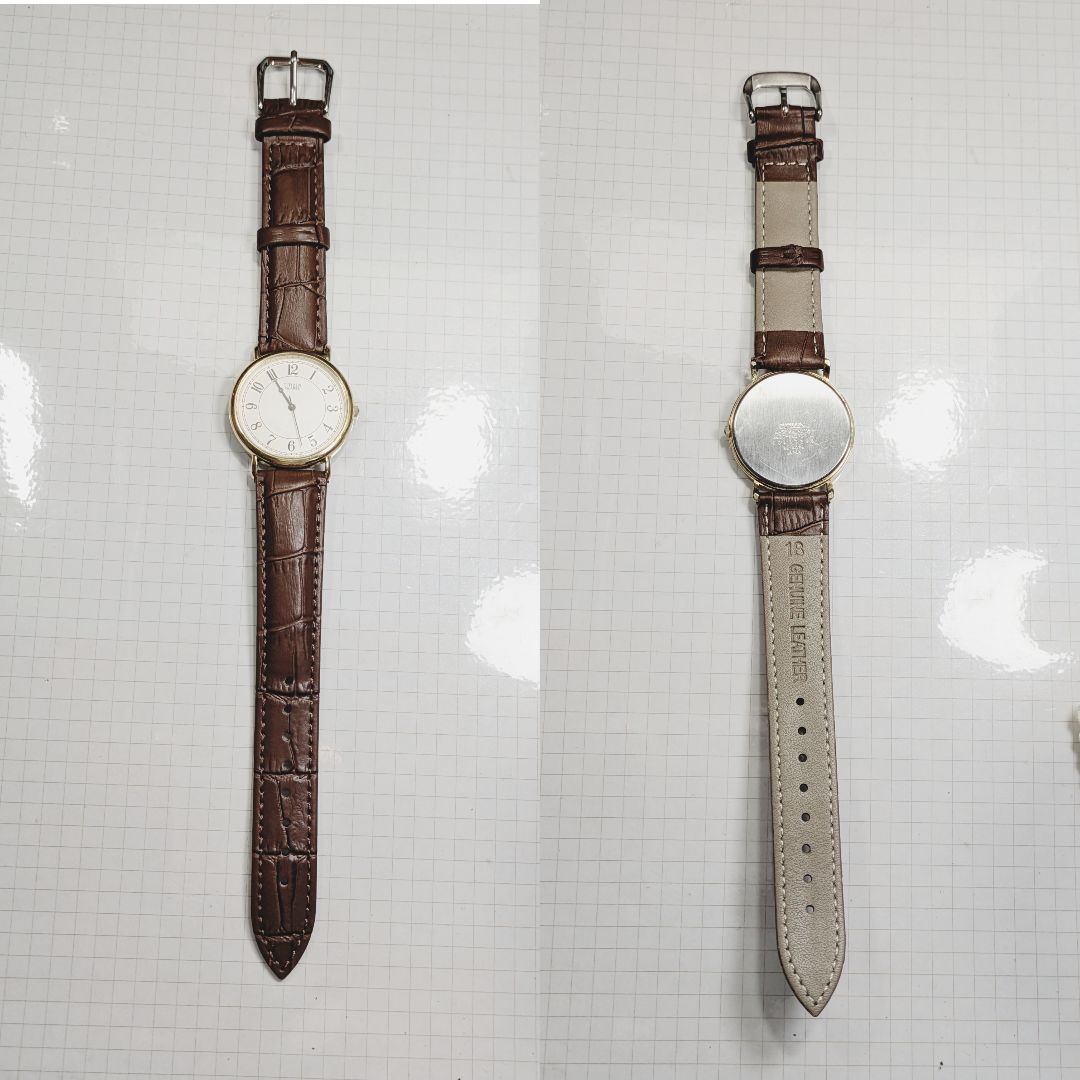 Citizen Analog Quartz Men Battery & Band Replaced Working Item