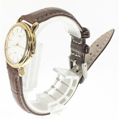 Seiko Spirit Analog Quartz Women Battery & Band Replaced Working Item