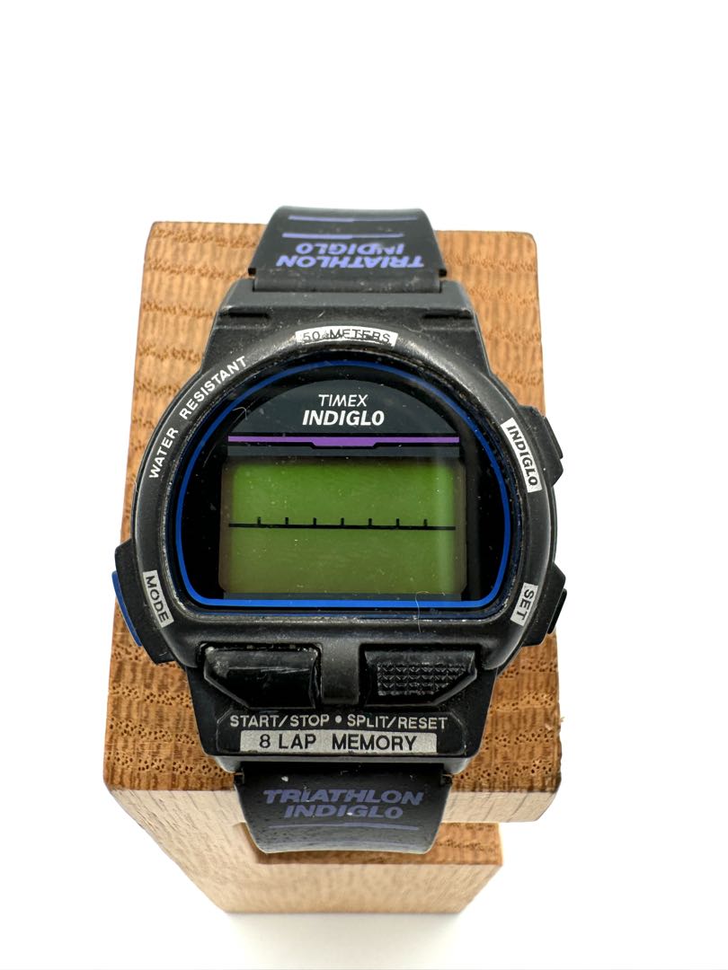 TIMEX Digital Watch Silver Tone