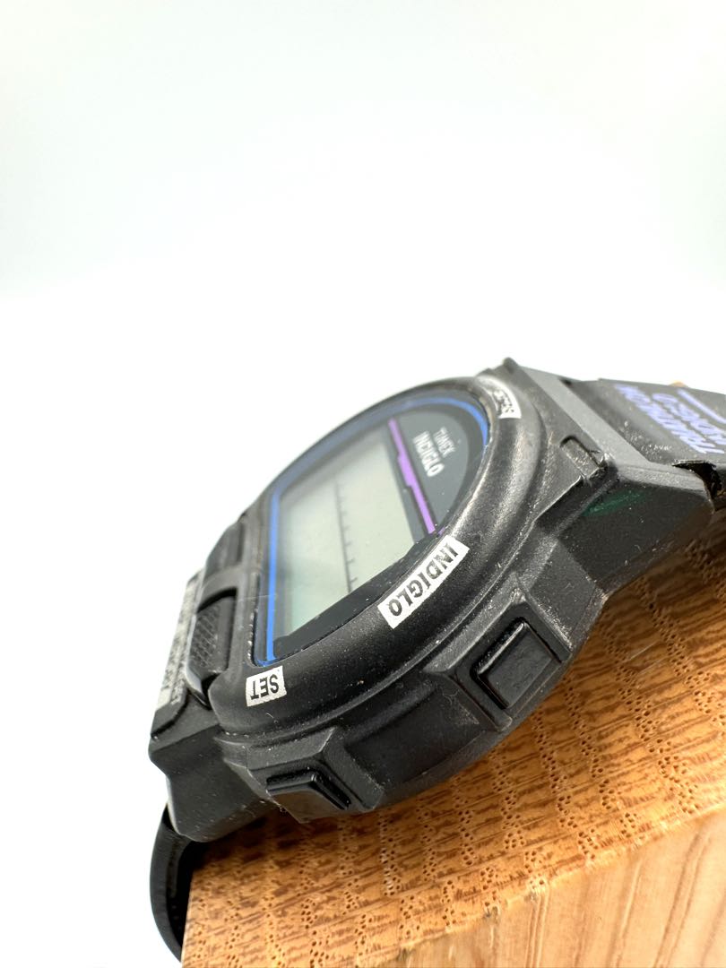 TIMEX Digital Watch Silver Tone