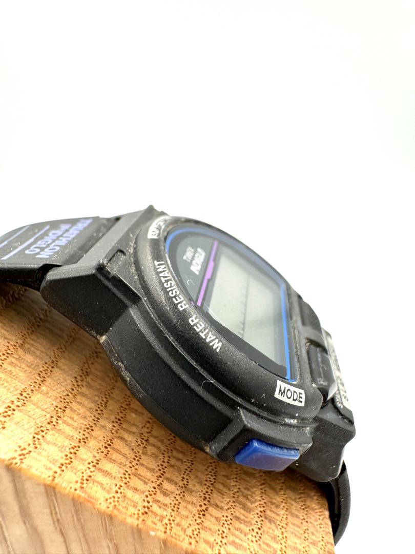 TIMEX Digital Watch Silver Tone