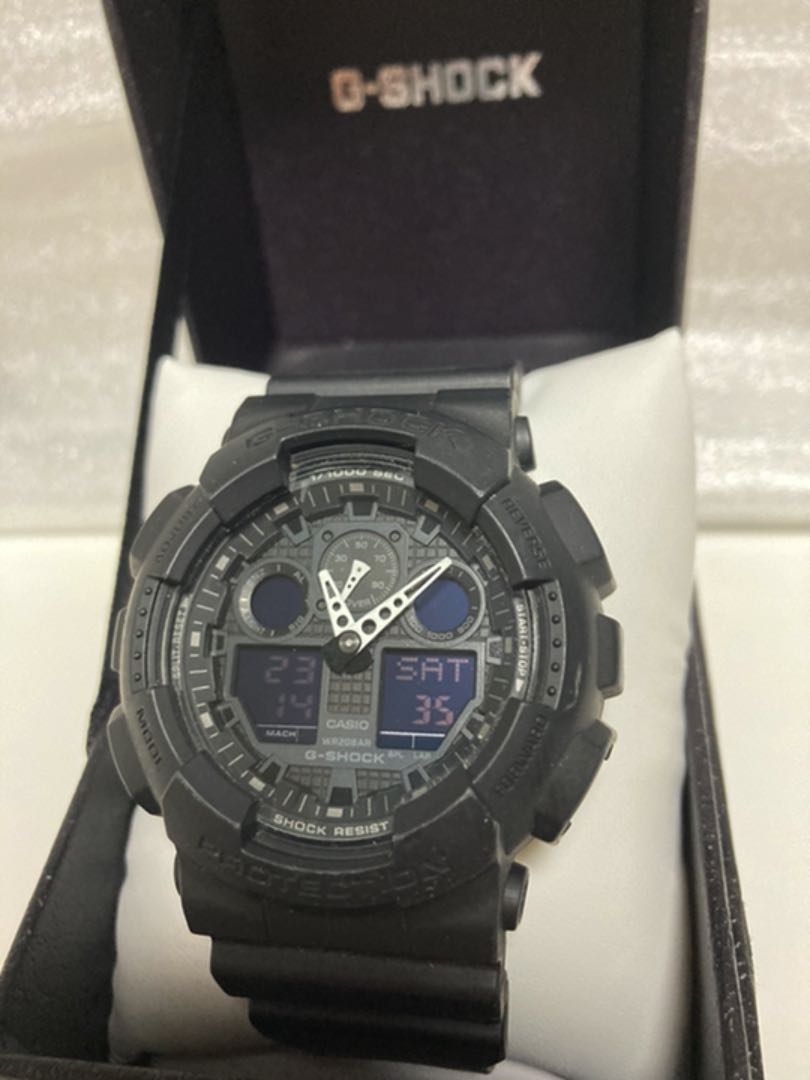 G-shock GA GA-100-1A1JF Digital-Analog Quartz Men -100-1A1Jf