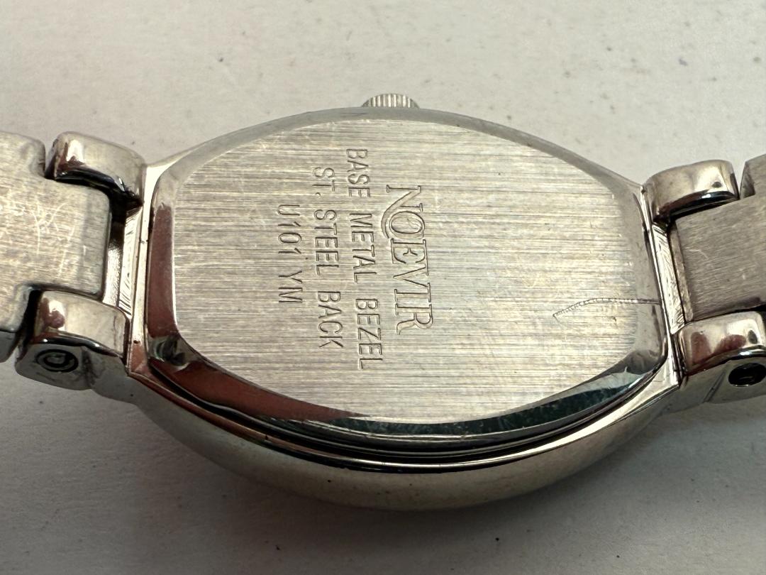 Yuki Torii Women's Jewelry Wristwatch 17mm Silver Tone Oval Case