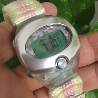 Seiko Alba Disney Digital Quartz Women Retro Mickey Watch