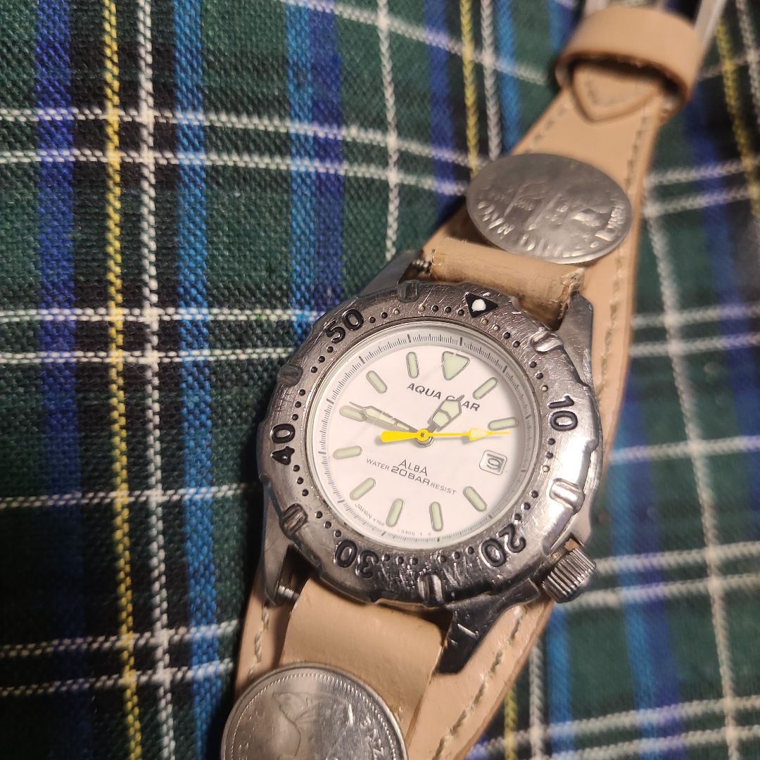 Seiko Alba Aqua Gear Analog Quartz Women