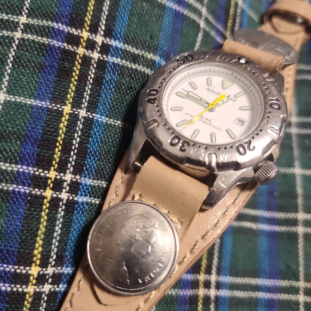 Seiko Alba Aqua Gear Analog Quartz Women