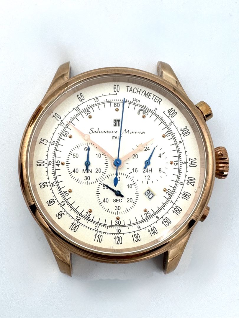 Salvatore Marra Analog Quartz Men Watch For Parts