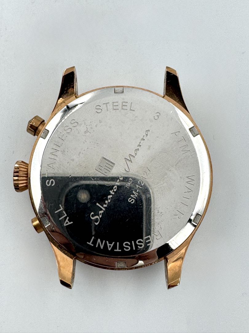 Salvatore Marra Analog Quartz Men Watch For Parts