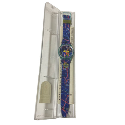 Swatch Olympic 1996 Analog Quartz Unisex Adults Atlanta Limited Edition Wristwatch