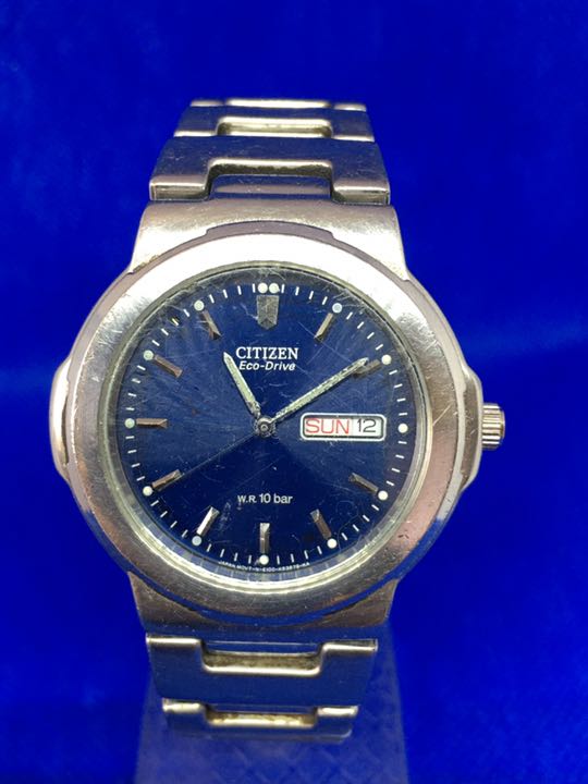 Citizen Eco-Drive E100-K17857 Analog Solar Men