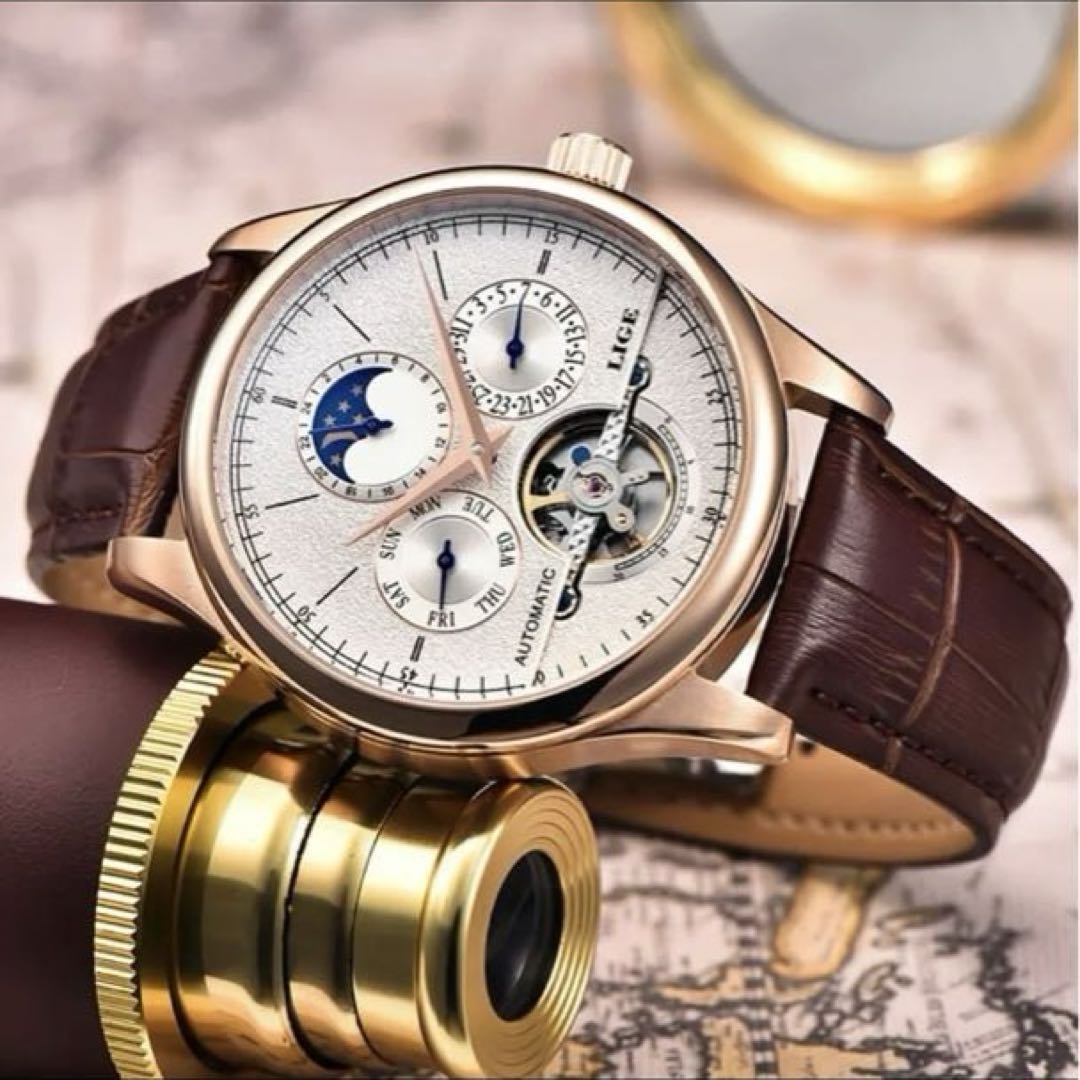Tourbillon Analog Mechanical (Automatic) Men