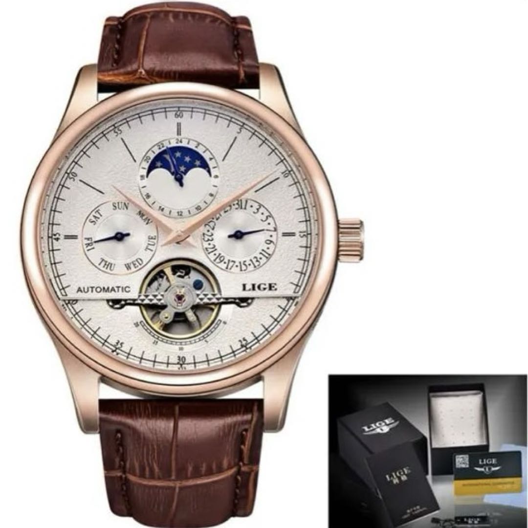 Tourbillon Analog Mechanical (Automatic) Men