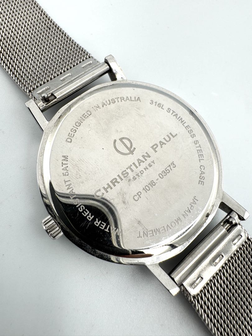 Christian Paul Analog Quartz Men Watch