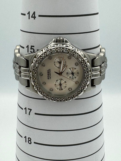 Fossil blue BQ-9112 Analog Quartz Women Chronograph Watch