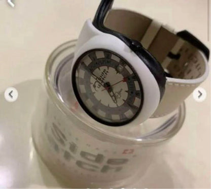 Side Watch Analog Quartz Men