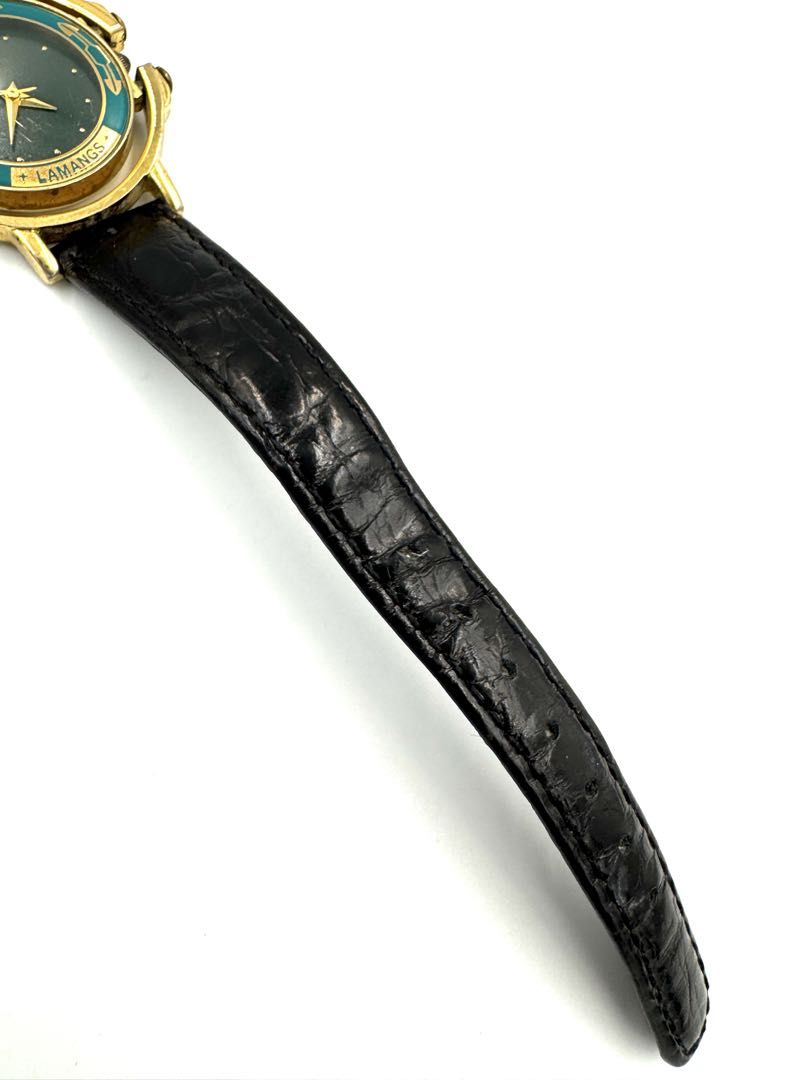 VALENTIS LAMANGS 18K Gold Quartz Watch FOR PARTS