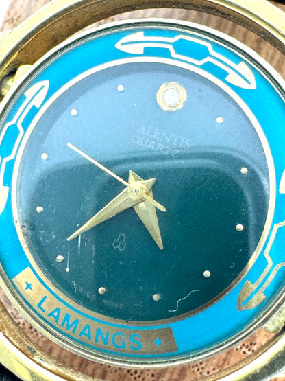 VALENTIS LAMANGS 18K Gold Quartz Watch FOR PARTS