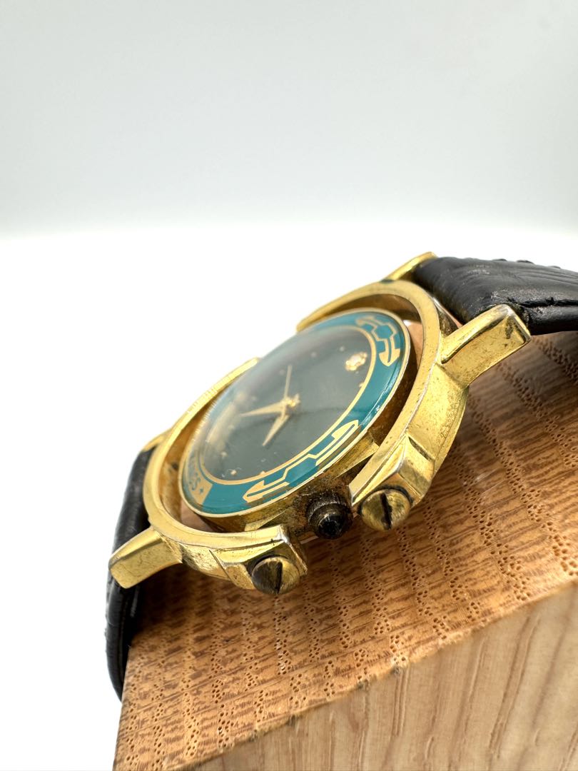 VALENTIS LAMANGS 18K Gold Quartz Watch FOR PARTS