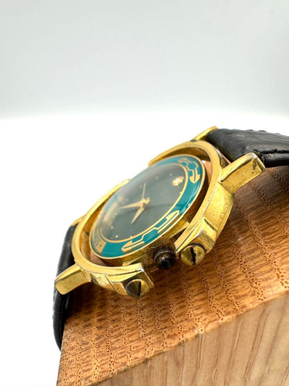 VALENTIS LAMANGS 18K Gold Quartz Watch FOR PARTS