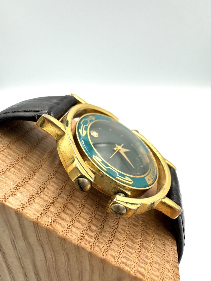 VALENTIS LAMANGS 18K Gold Quartz Watch FOR PARTS