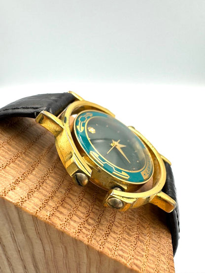 VALENTIS LAMANGS 18K Gold Quartz Watch FOR PARTS