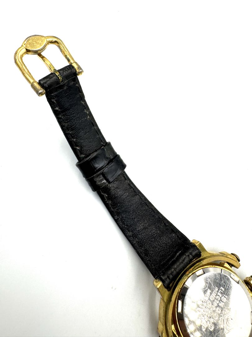 VALENTIS LAMANGS 18K Gold Quartz Watch FOR PARTS
