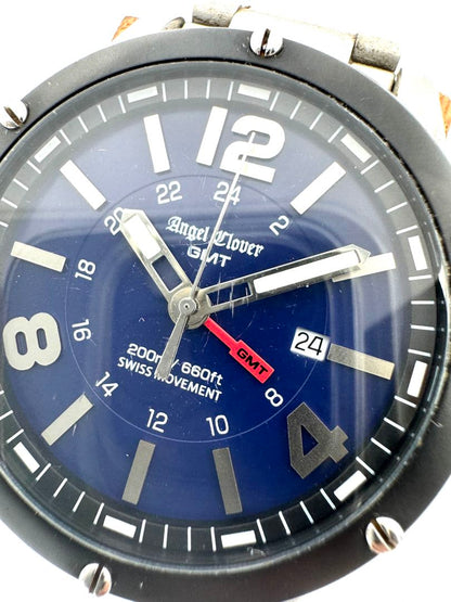 Angel Clover Analog Quartz Men Gmt Watch