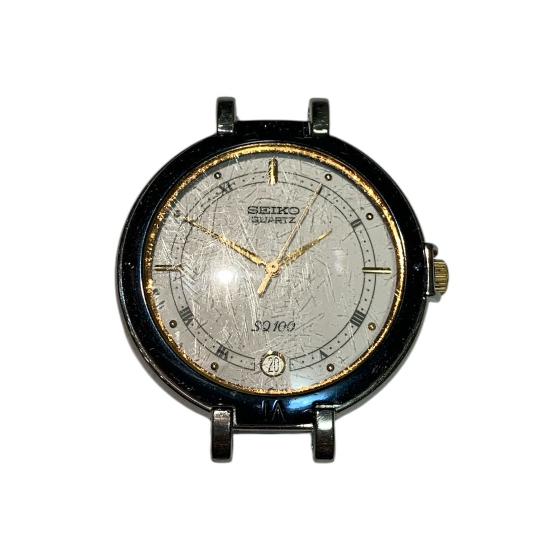 Seiko SQ100 Analog Quartz Men Watch Operation Confirmed