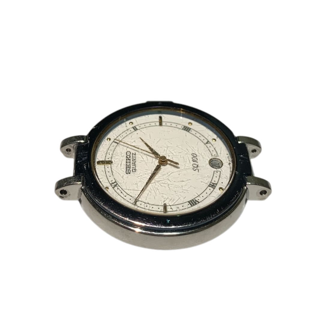 Seiko SQ100 Analog Quartz Men Watch Operation Confirmed
