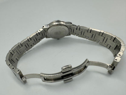 Citizen Eco-Drive E031-S032241 Analog Quartz (Solar Powered) Women Vtg. Crystal Bezel Gray Dial Ladies Watch Working