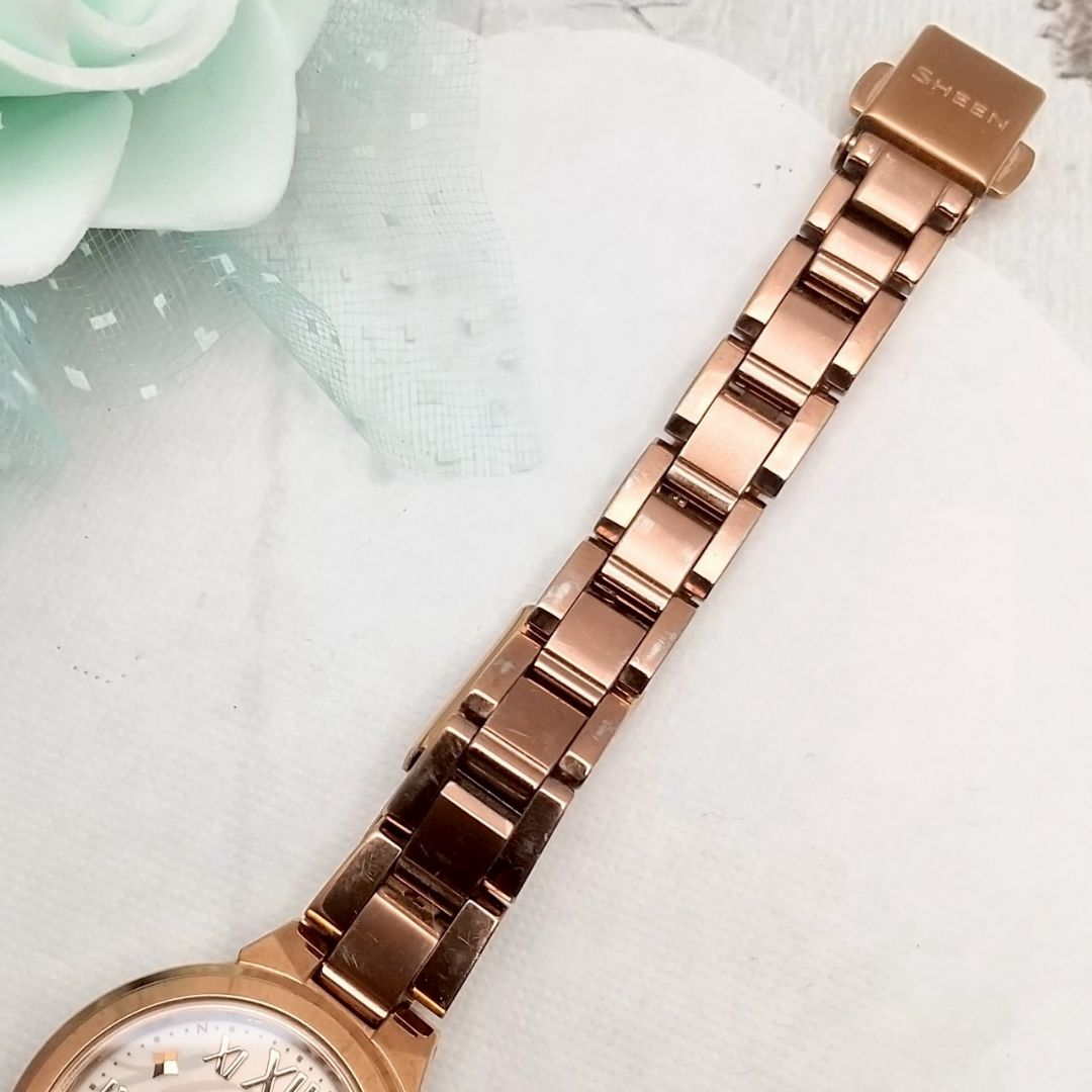 Casio Analog Solar Women Working Item 電波 Watch デイト機能