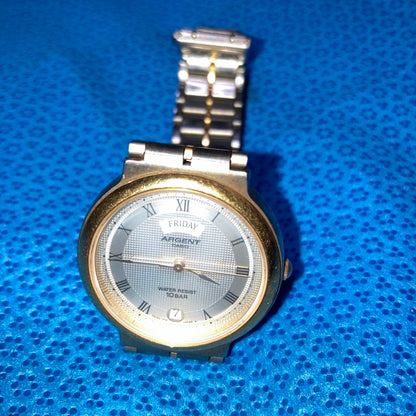 Casio ARGENT Analog Quartz Women Ａｒｇｅｎｔディデイズコンビネーションwomen＆Men希少品