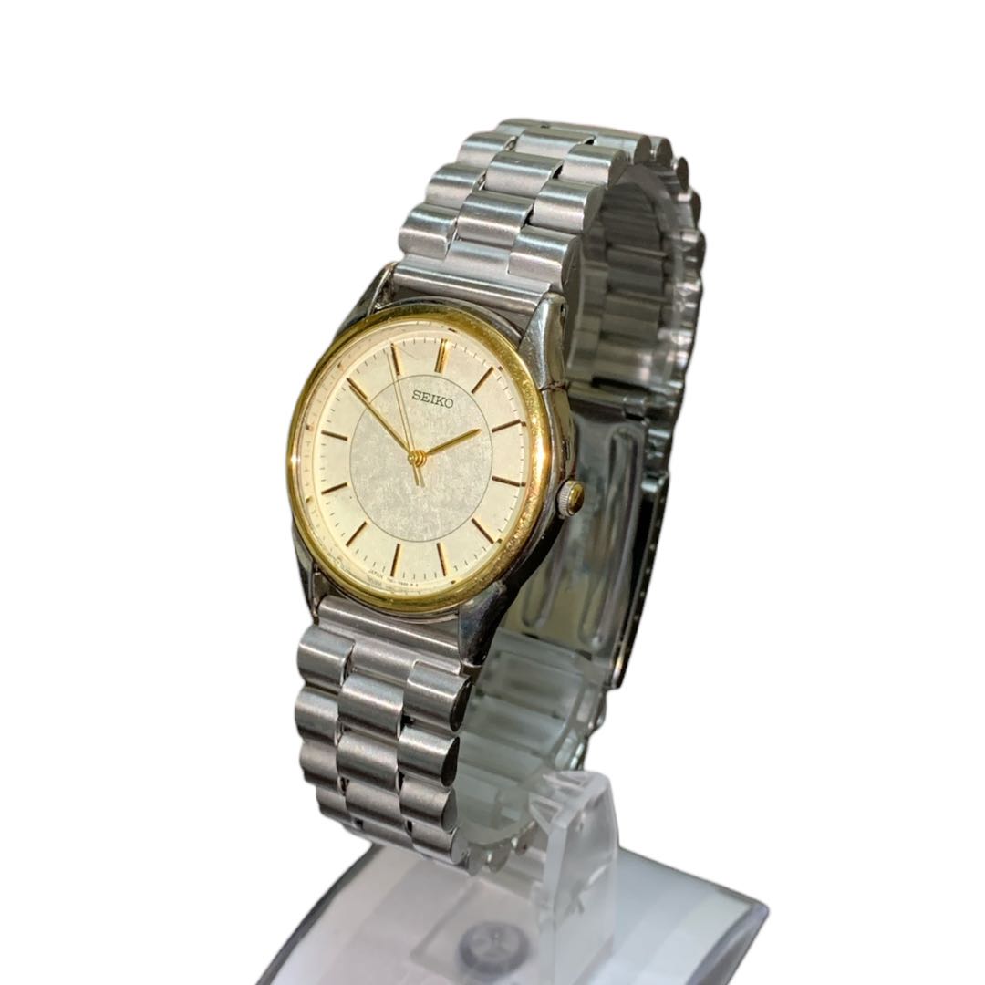 Seiko 7N01-7140 Analog Quartz Men Watch Operation Confirmed