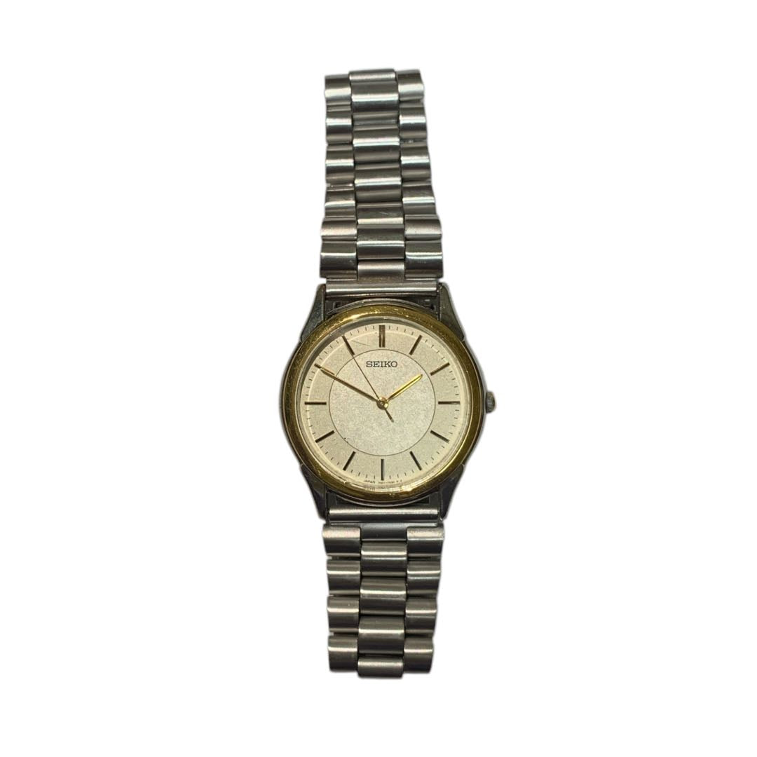 Seiko 7N01-7140 Analog Quartz Men Watch Operation Confirmed