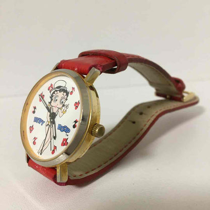 BETTY BOOP Analog Quartz Women ベティ・ブープ 希少 レトロ ベティ Watch
