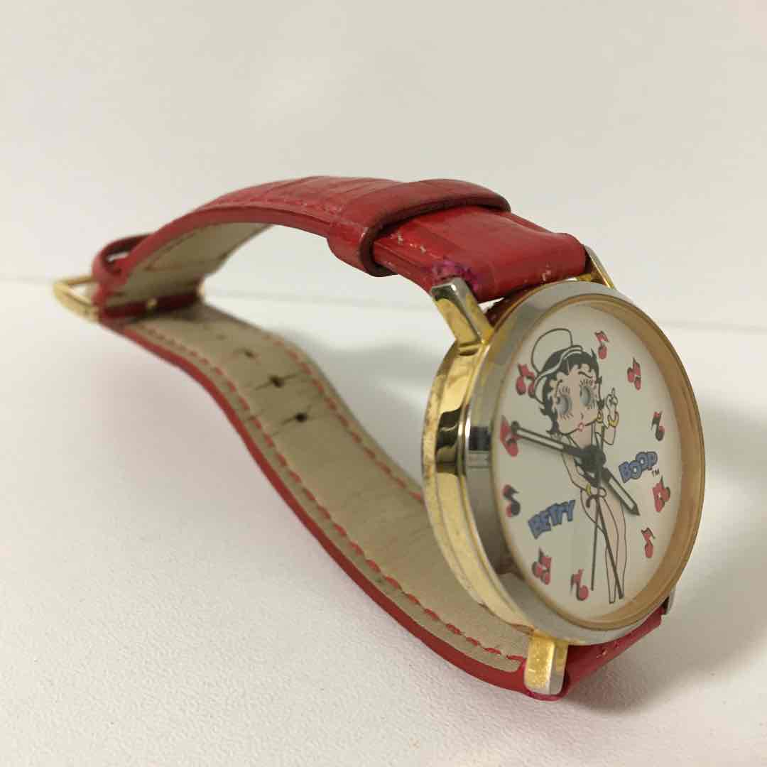 BETTY BOOP Analog Quartz Women ベティ・ブープ 希少 レトロ ベティ Watch