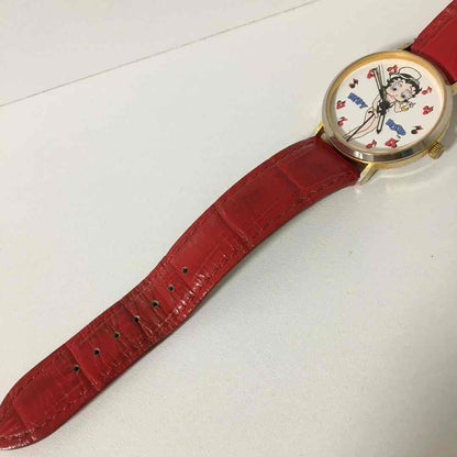 BETTY BOOP Analog Quartz Women ベティ・ブープ 希少 レトロ ベティ Watch