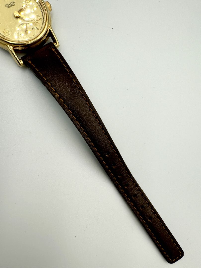 Citizen Vintage 2040-202414 TA Analog Quartz (Battery) Women Small Second Gold Plated Ladies Watch Head