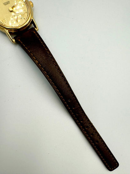 Citizen Vintage 2040-202414 TA Analog Quartz (Battery) Women Small Second Gold Plated Ladies Watch Head
