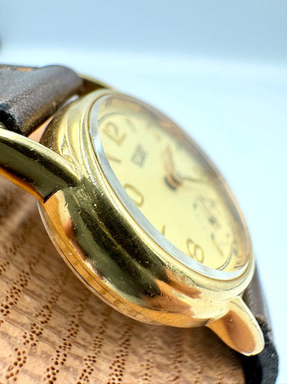 Citizen Vintage 2040-202414 TA Analog Quartz (Battery) Women Small Second Gold Plated Ladies Watch Head