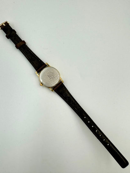 Citizen Vintage 2040-202414 TA Analog Quartz (Battery) Women Small Second Gold Plated Ladies Watch Head