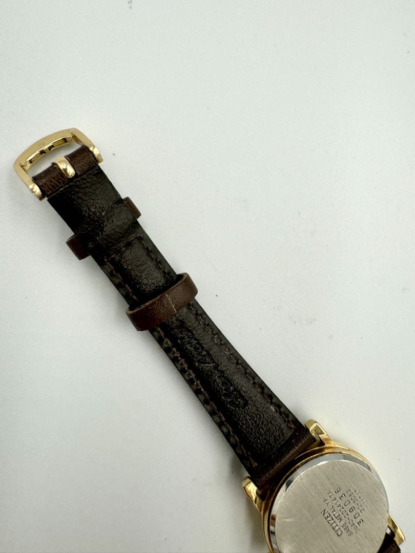 Citizen Vintage 2040-202414 TA Analog Quartz (Battery) Women Small Second Gold Plated Ladies Watch Head